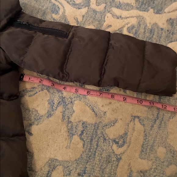 Girls Size Small Gap Down filled Brown Puffer Jacket - Picture 8 of 10
